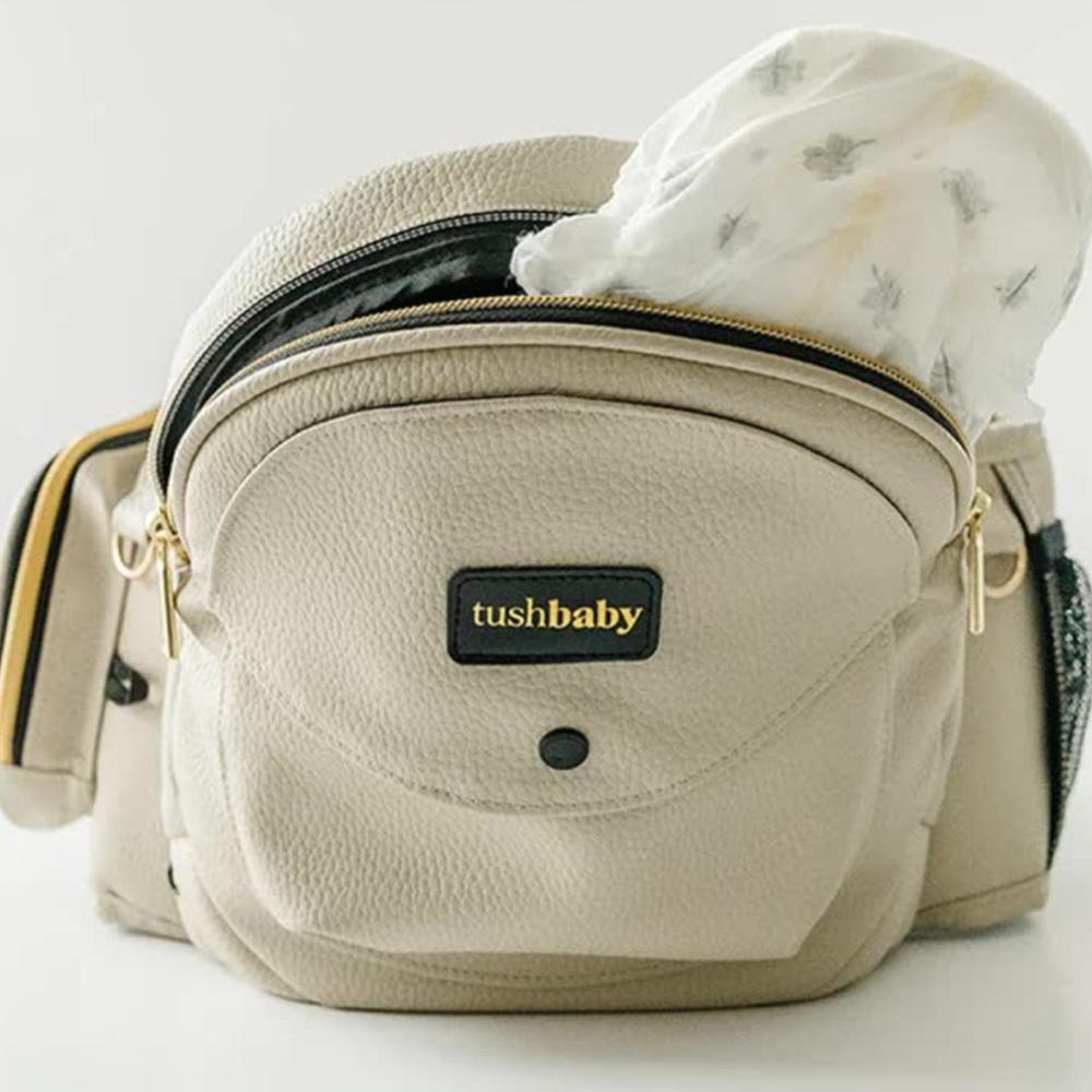 Brand new strap and tush baby cream color